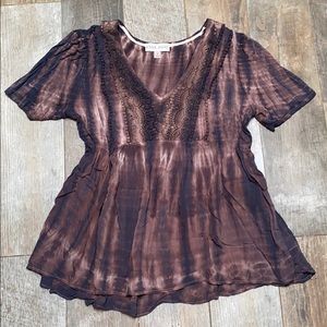 **5 for $25** Knox Rose tie dye hippy top